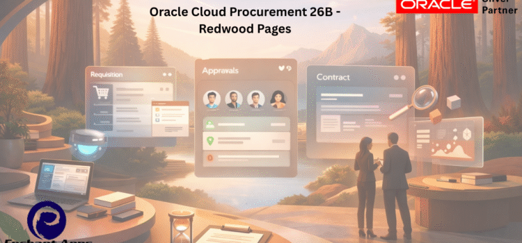 Oracle Cloud Procurement 26B – Redwood Page