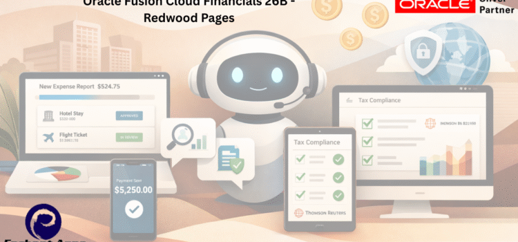 Oracle Fusion Cloud Financials 26B – Redwood Pages
