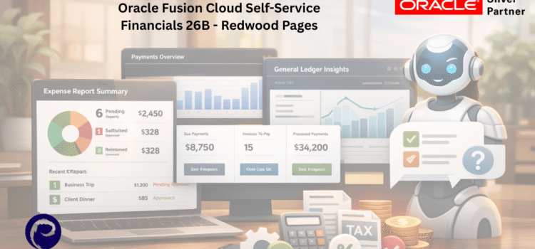 Oracle Fusion Cloud Self-Service Financials 26B – Redwood Pages Oracle Fusion Cloud Self-Service Financials 26B – Redwood Pages